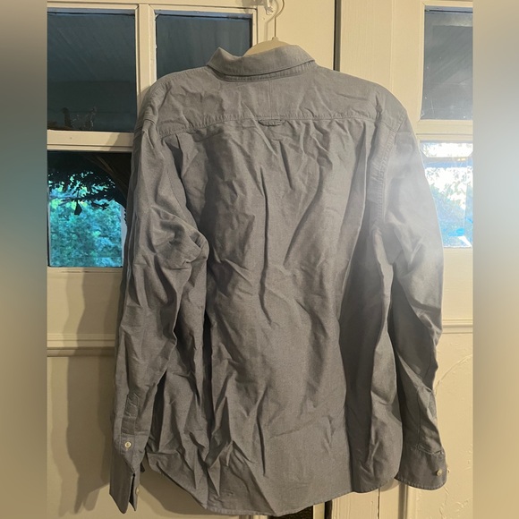 Light blue men’s fitted dress shirt, 100% cotton, great condition - Picture 5 of 6